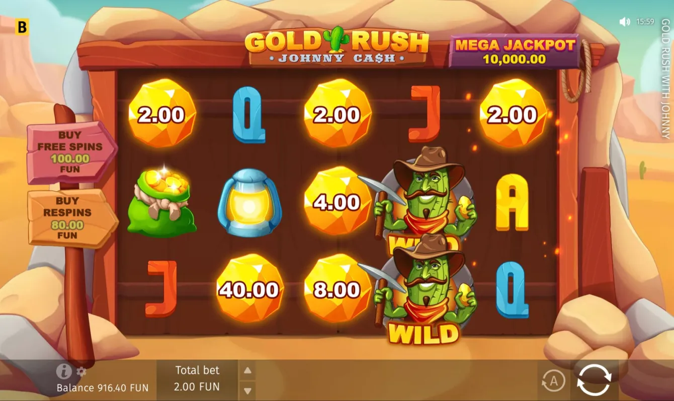 Gold Rush with Johnny Cash Slot