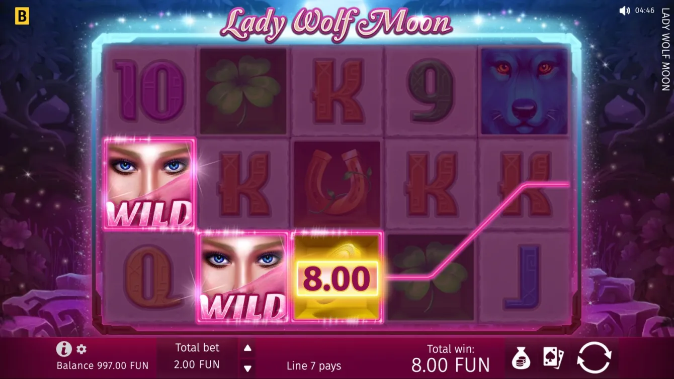 Lady Wolf Moon Slot