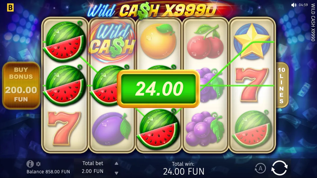 Wild Cash x9990 Slot