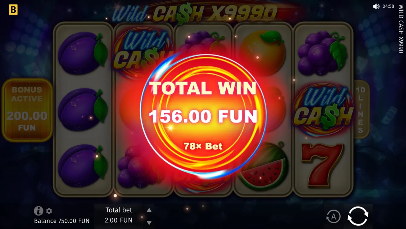 Wild Cash x9990 Slot