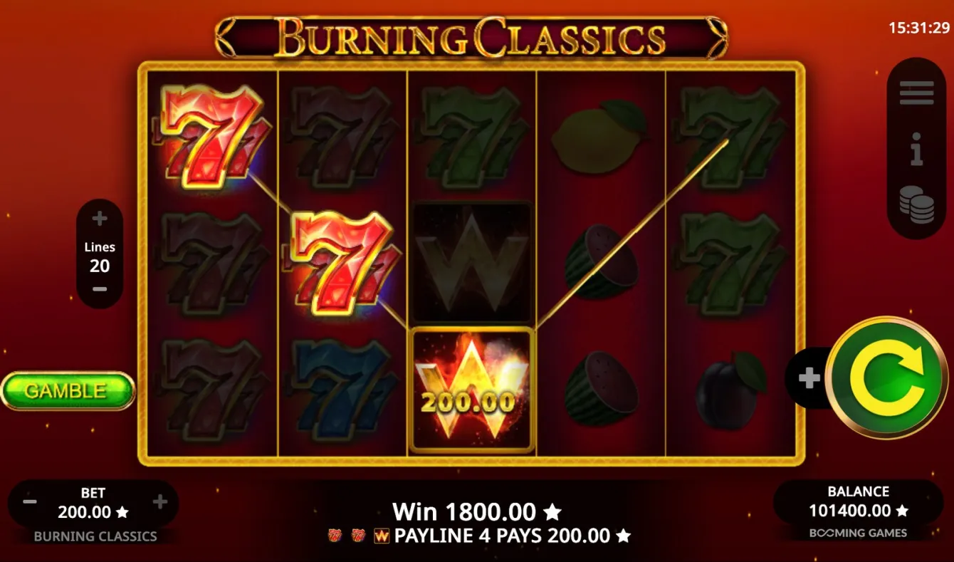 Burning Classics Slot