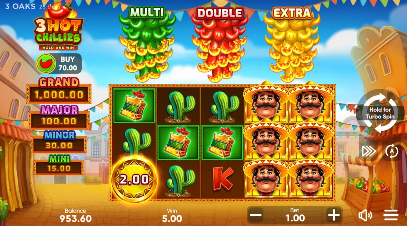 3 Hot Chillies Slot