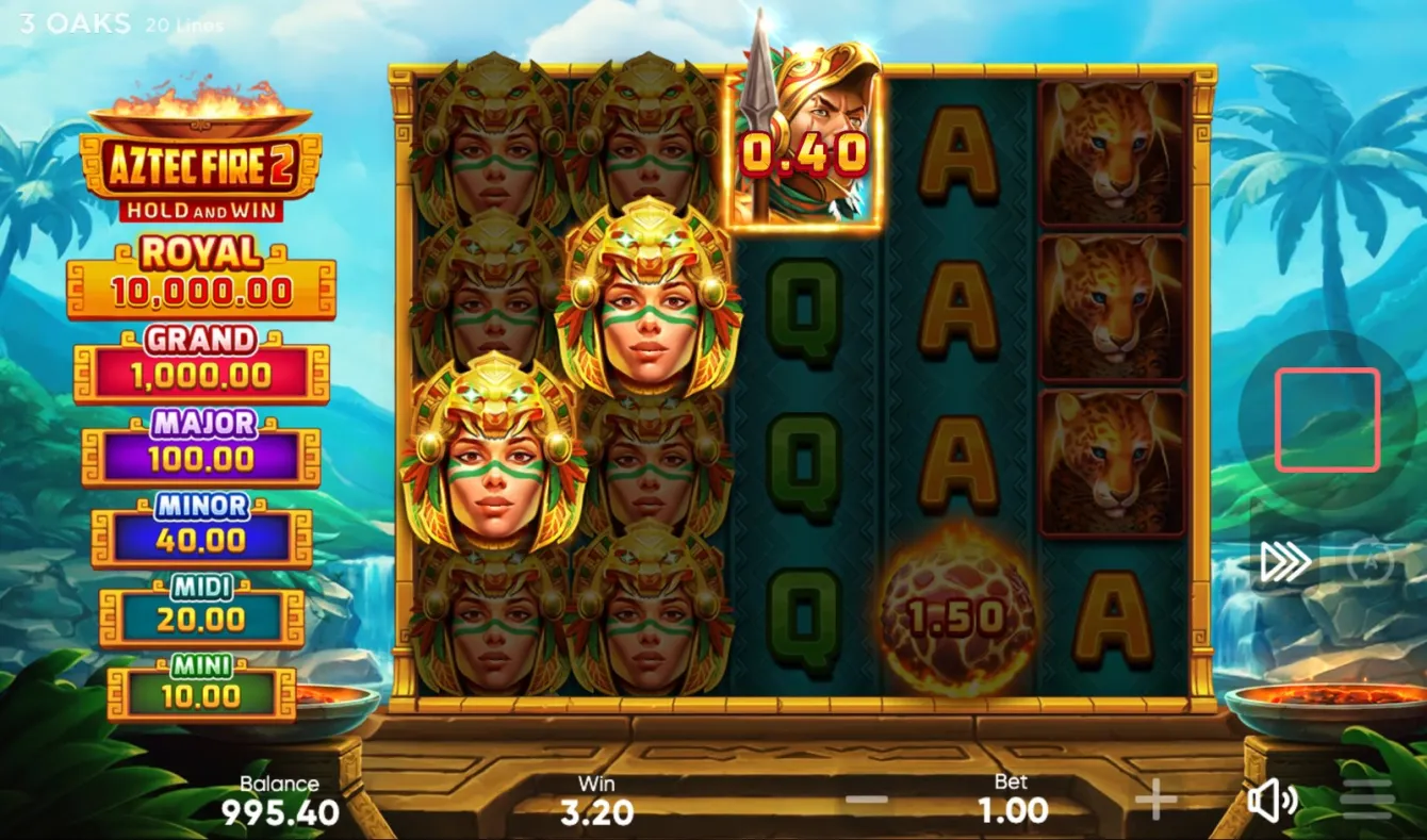 Aztec Fire 2 Slot