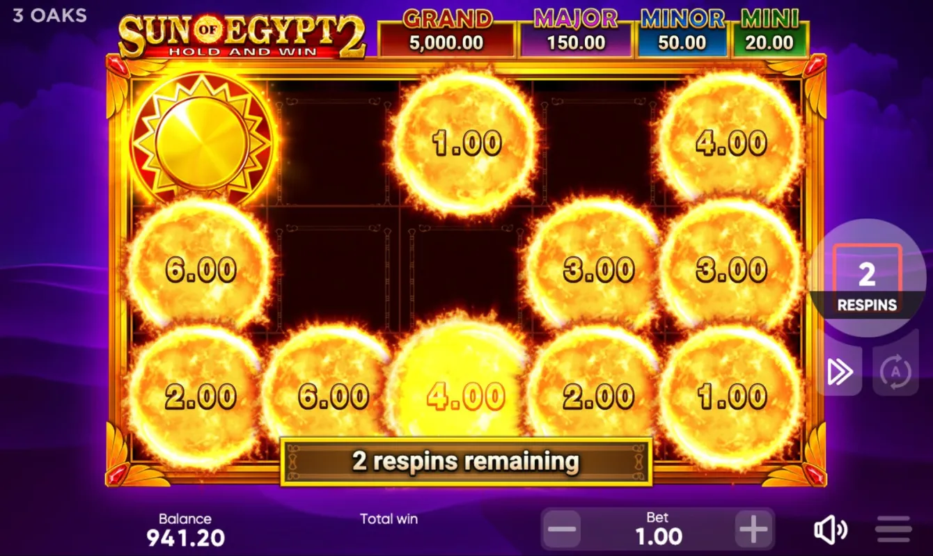 Sun of Egypt 2 Slot