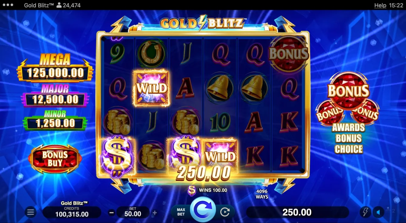 Gold Blitz Slot