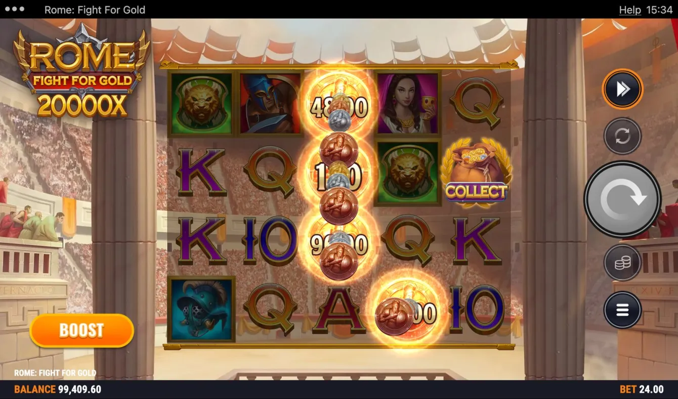 Rome Fight for Gold Slot