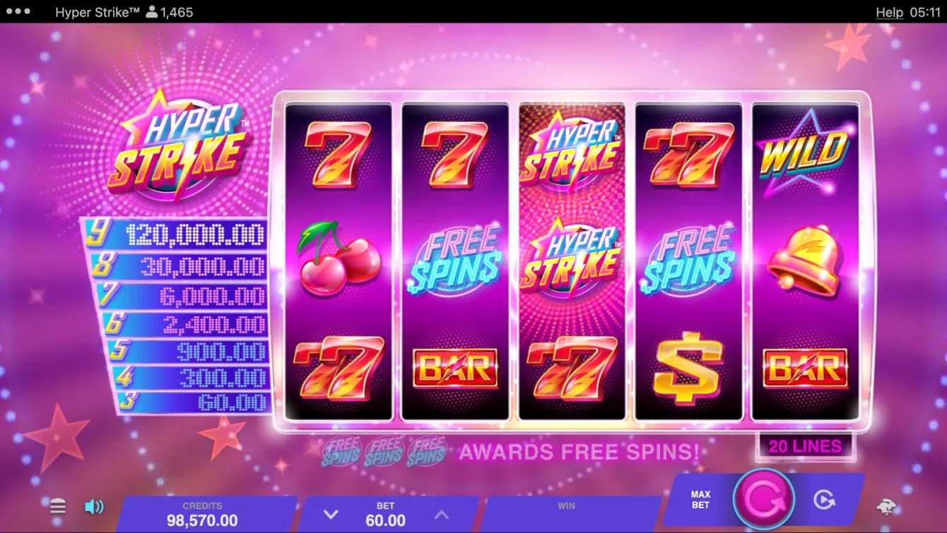 Hyper Strike Slot