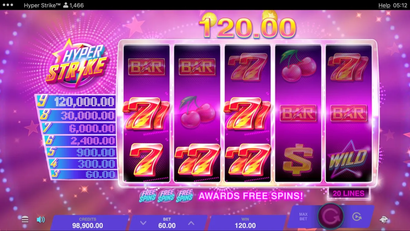 Hyper Strike Slot