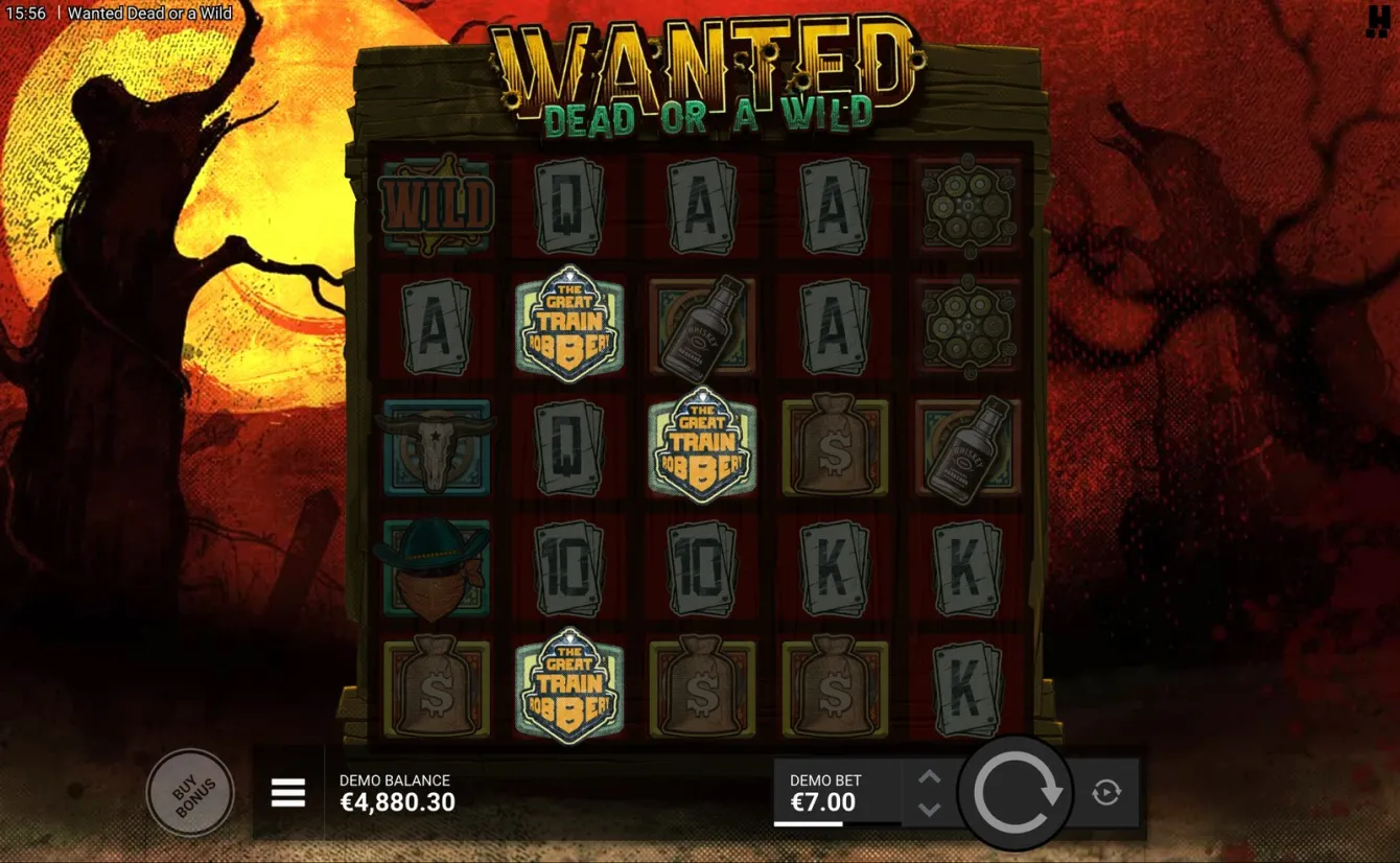 Wanted Dead or a Wild Slot