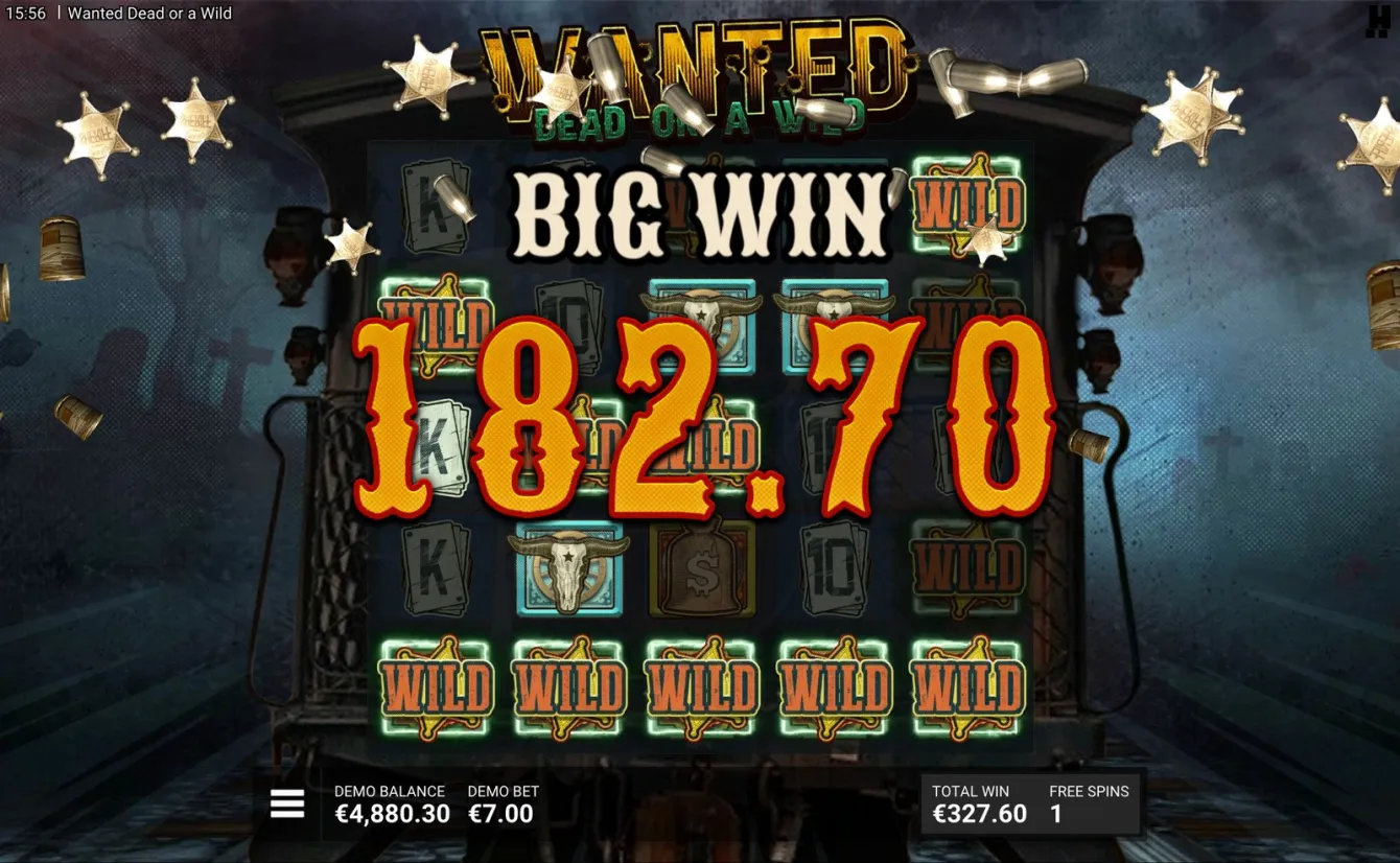 Wanted Dead or a Wild Slot