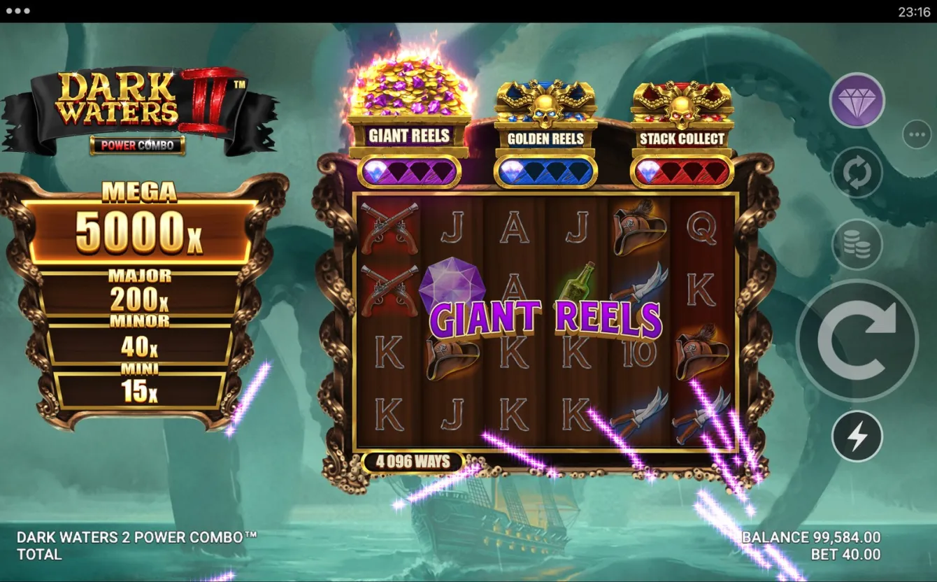 Dark Waters 2 Power Combo Slot
