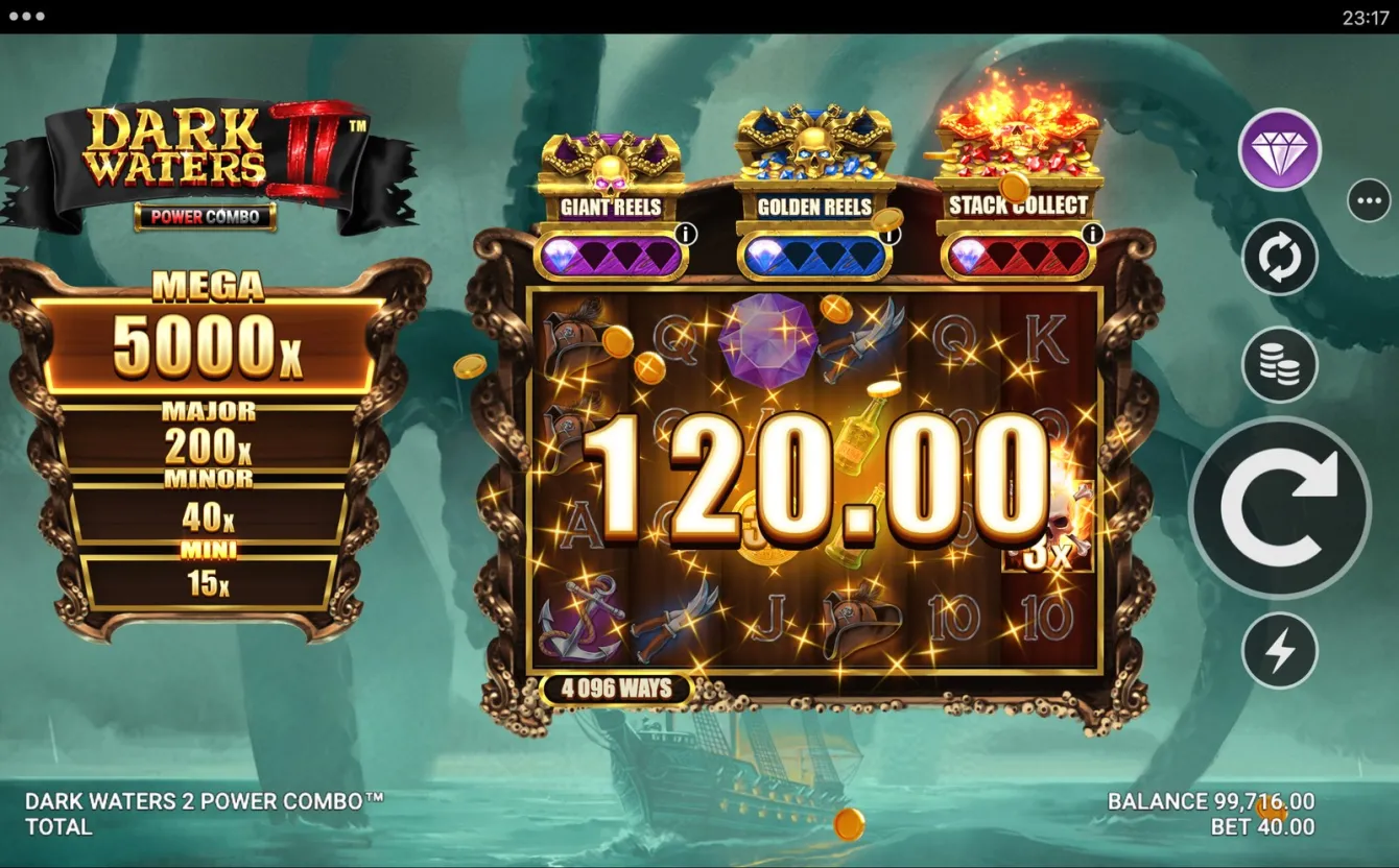 Dark Waters 2 Power Combo Slot
