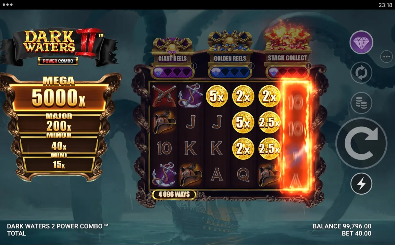 Dark Waters 2 Power Combo Slot