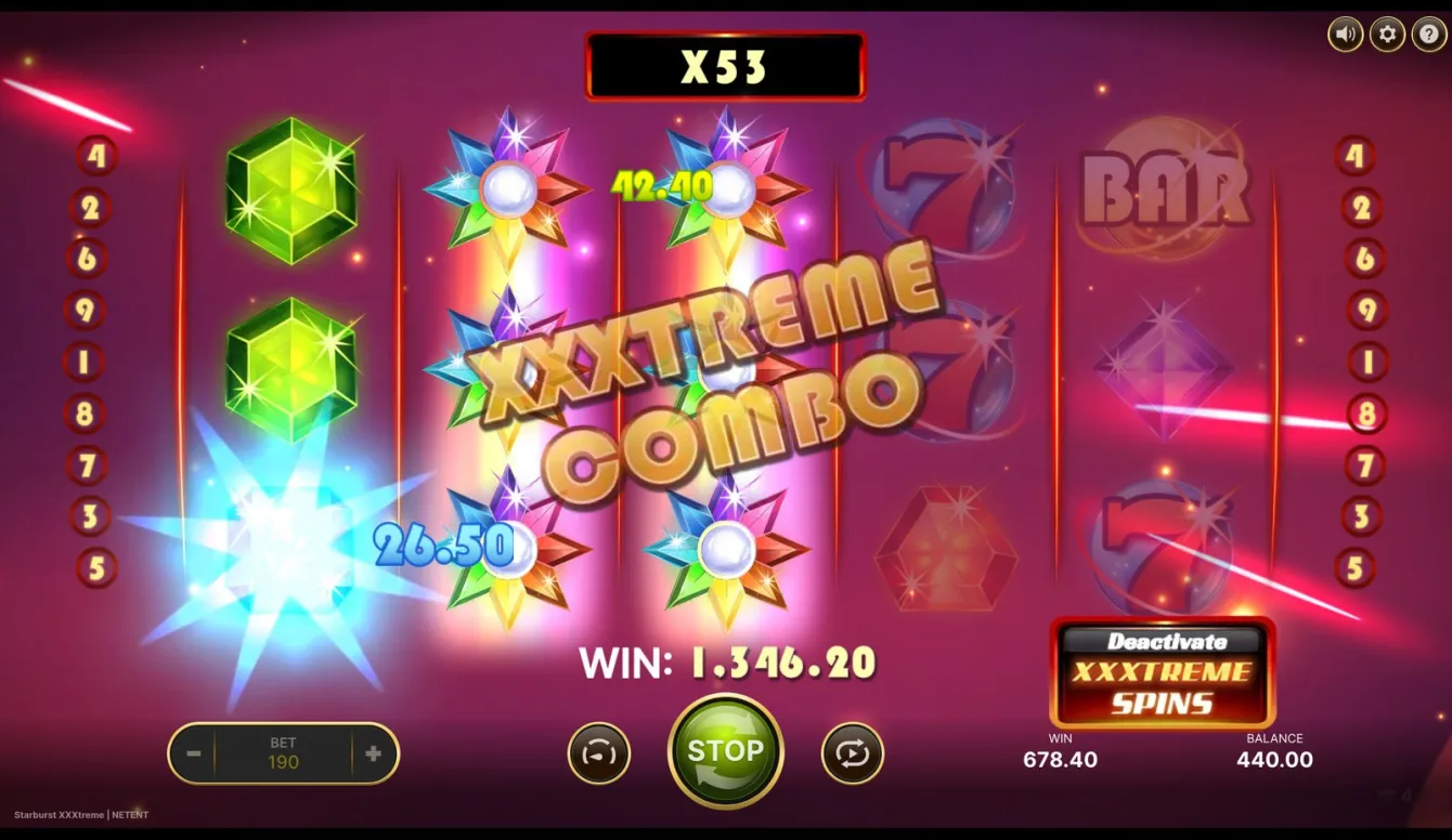 Starburst XXXtreme Slot