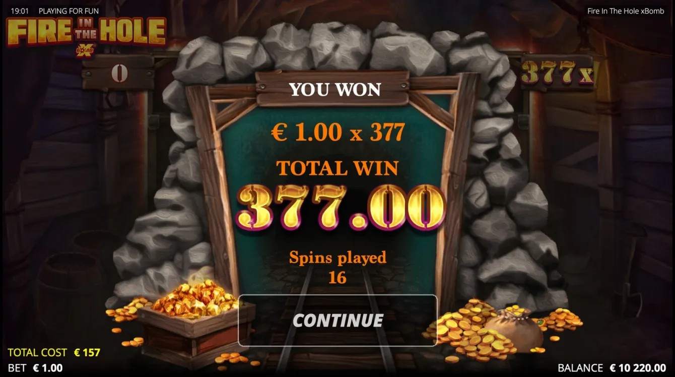 Fire in the Hole Slot