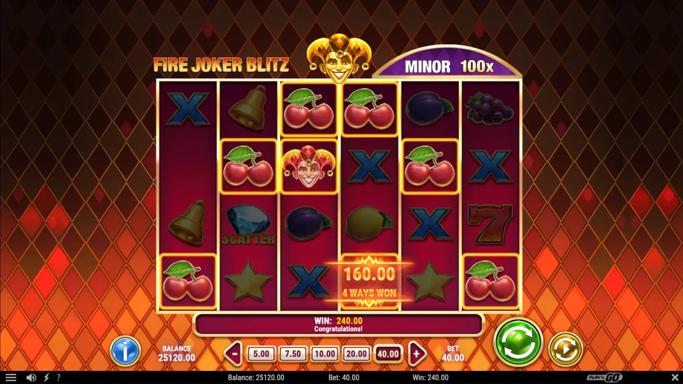 Fire Joker Blitz Slot