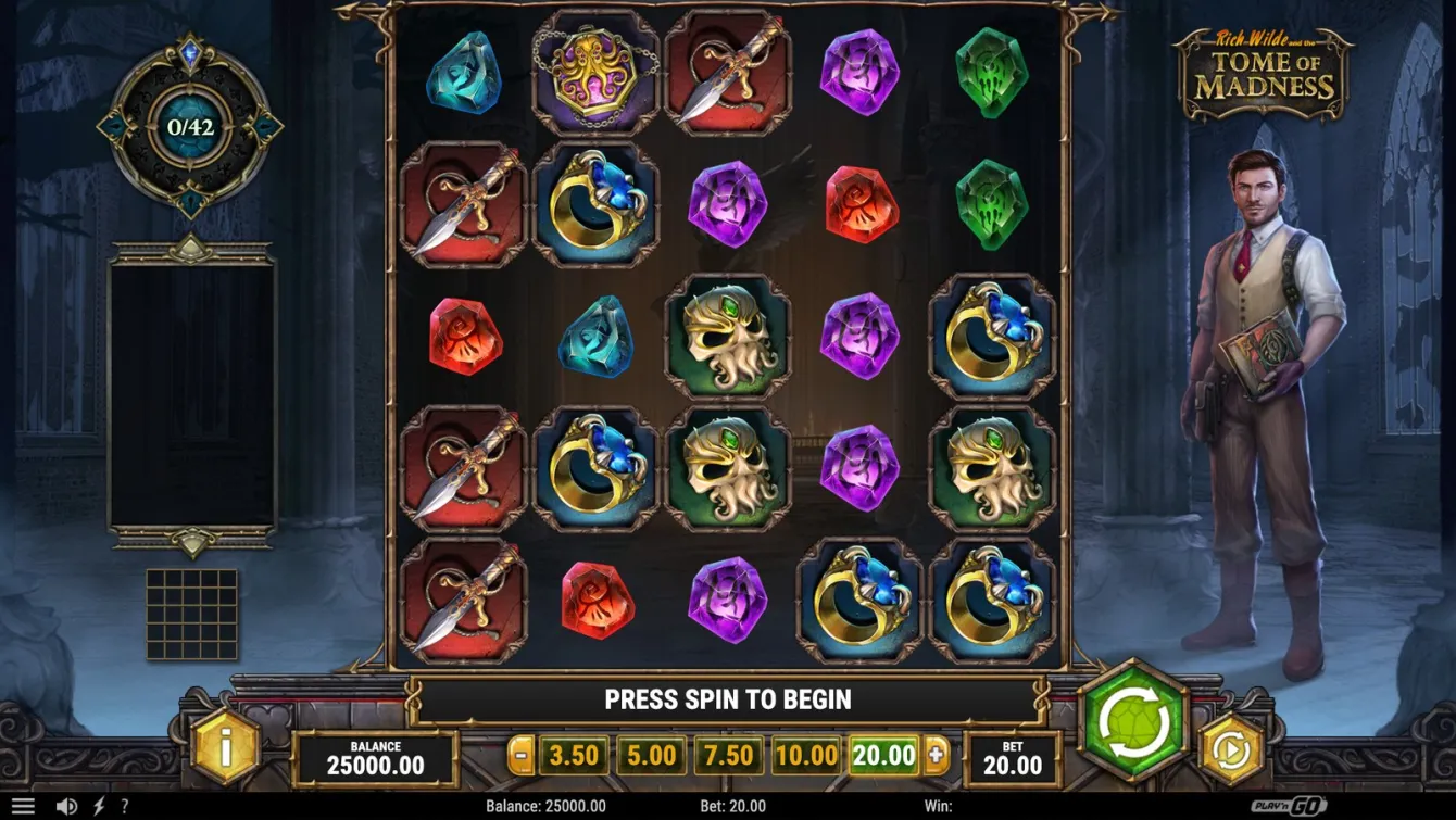 Rich Wilde and the Tome of Madness Slot