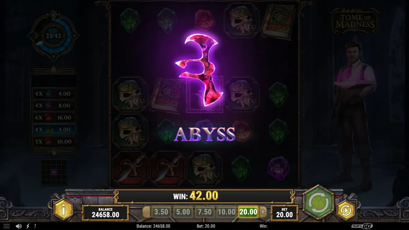 Rich Wilde and the Tome of Madness Slot