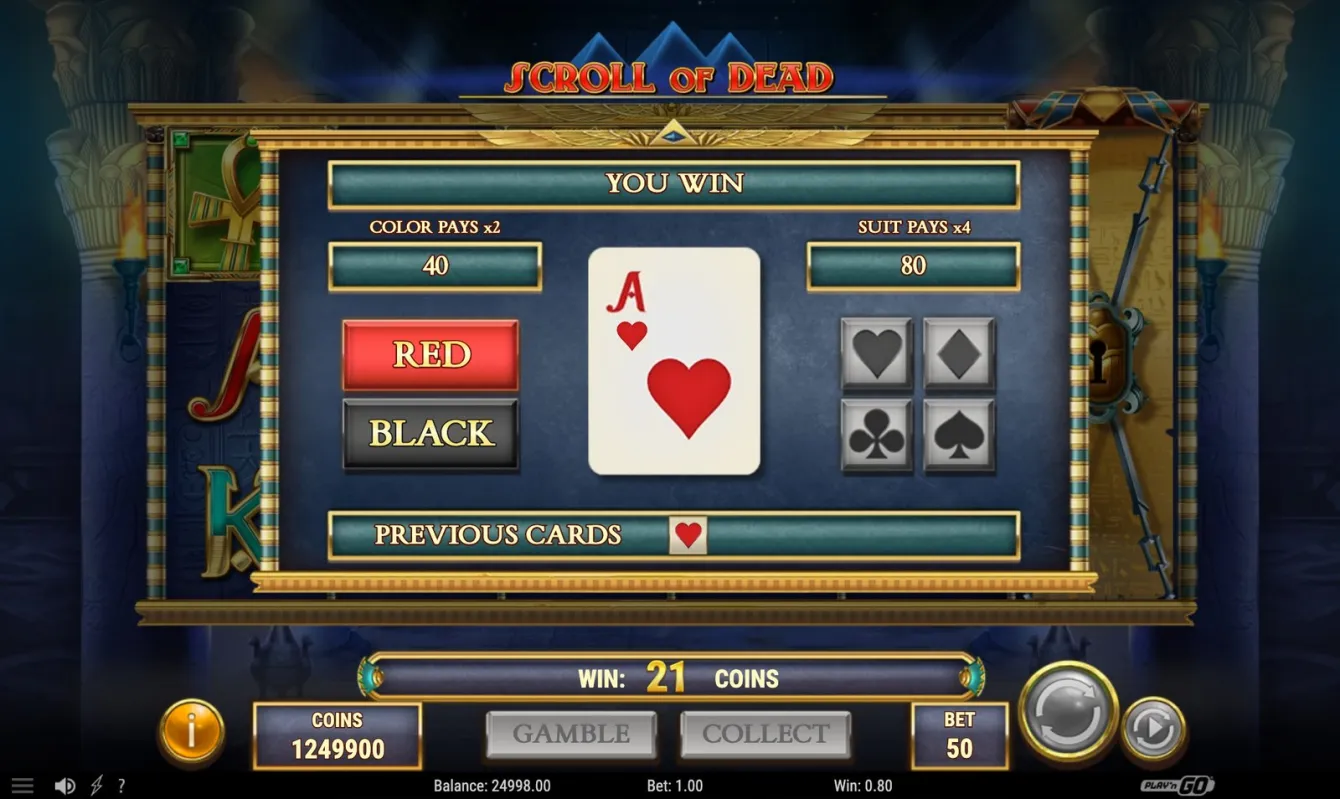 Scroll of Dead Slot