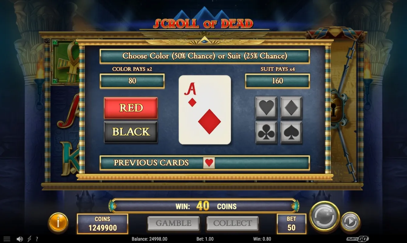 Scroll of Dead Slot