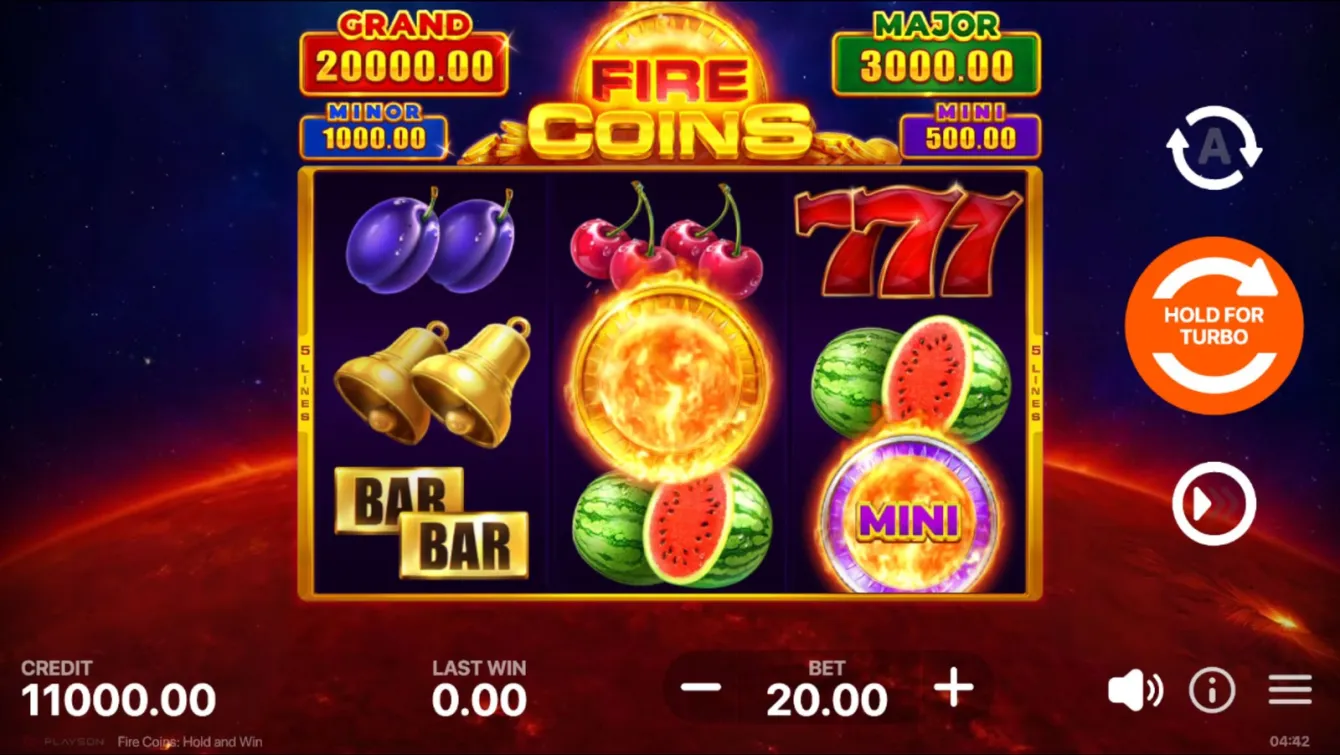 Fire Coins Slot
