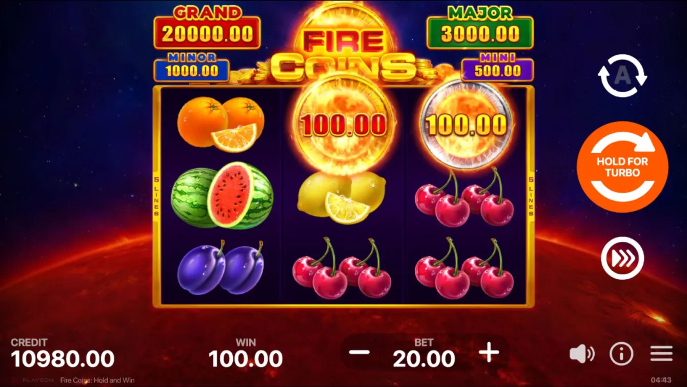 Fire Coins Slot