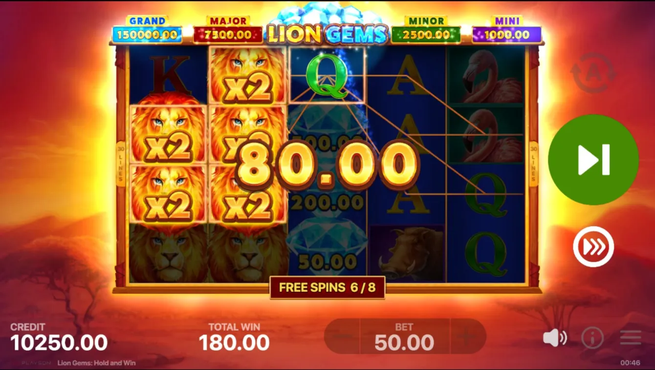 Lion Gems Slot