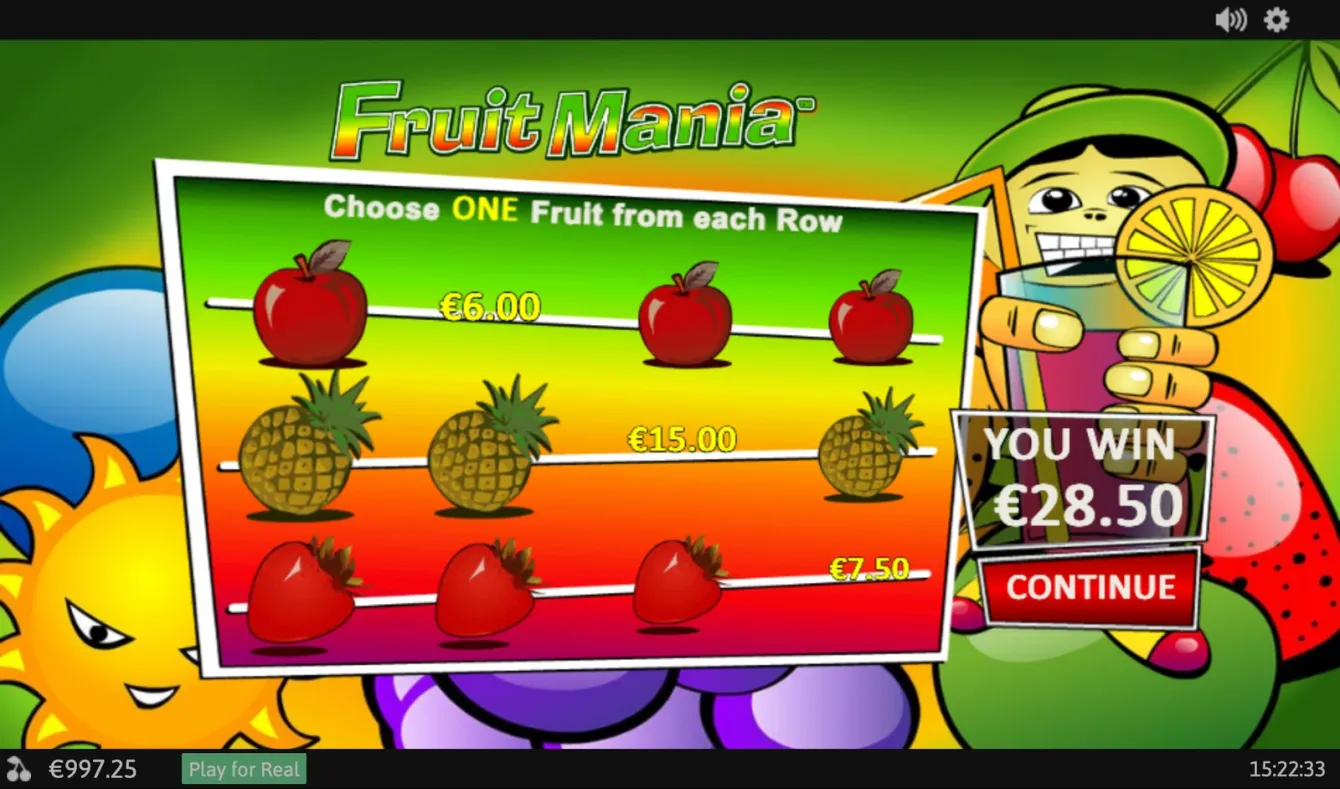 Fruit Mania Slot
