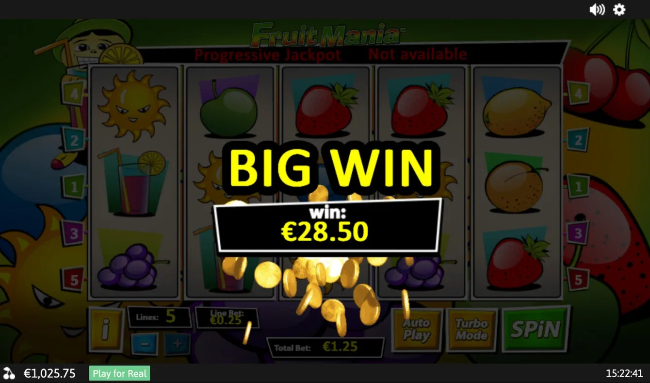 Fruit Mania Slot