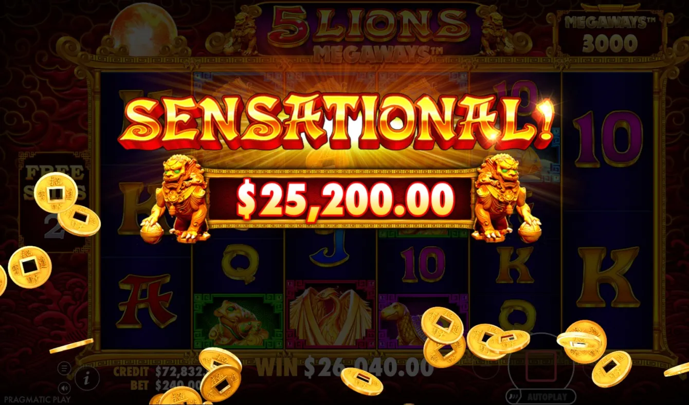 5 Lions Megaways Slot