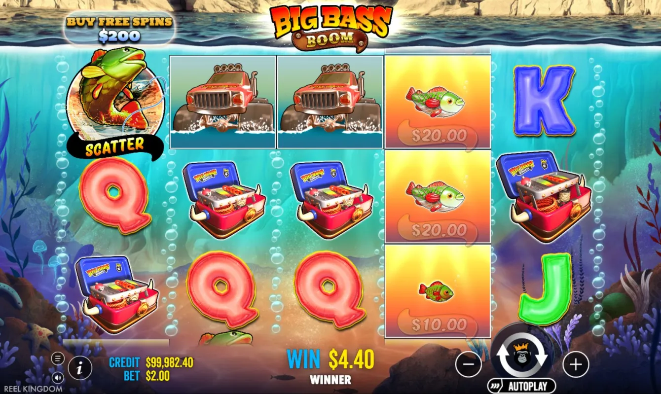 Big Bass Boom Slot