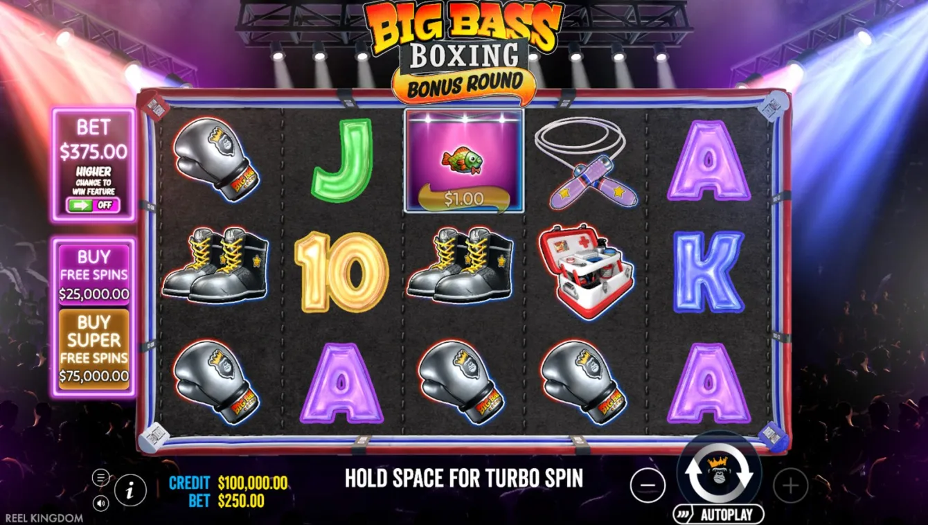 Big Bass Boxing Bonus Round Slot