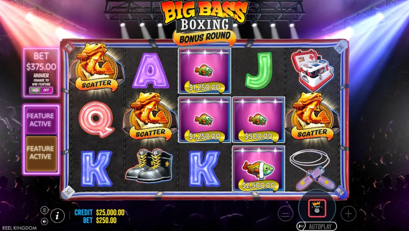 Big Bass Boxing Bonus Round Slot