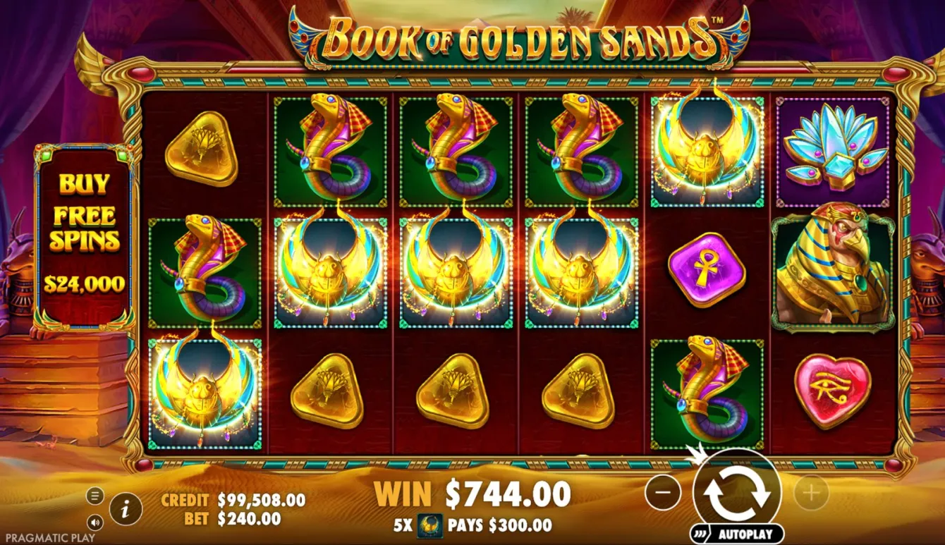 Book of Golden Sands Slot