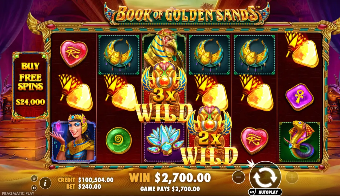 Book of Golden Sands Slot