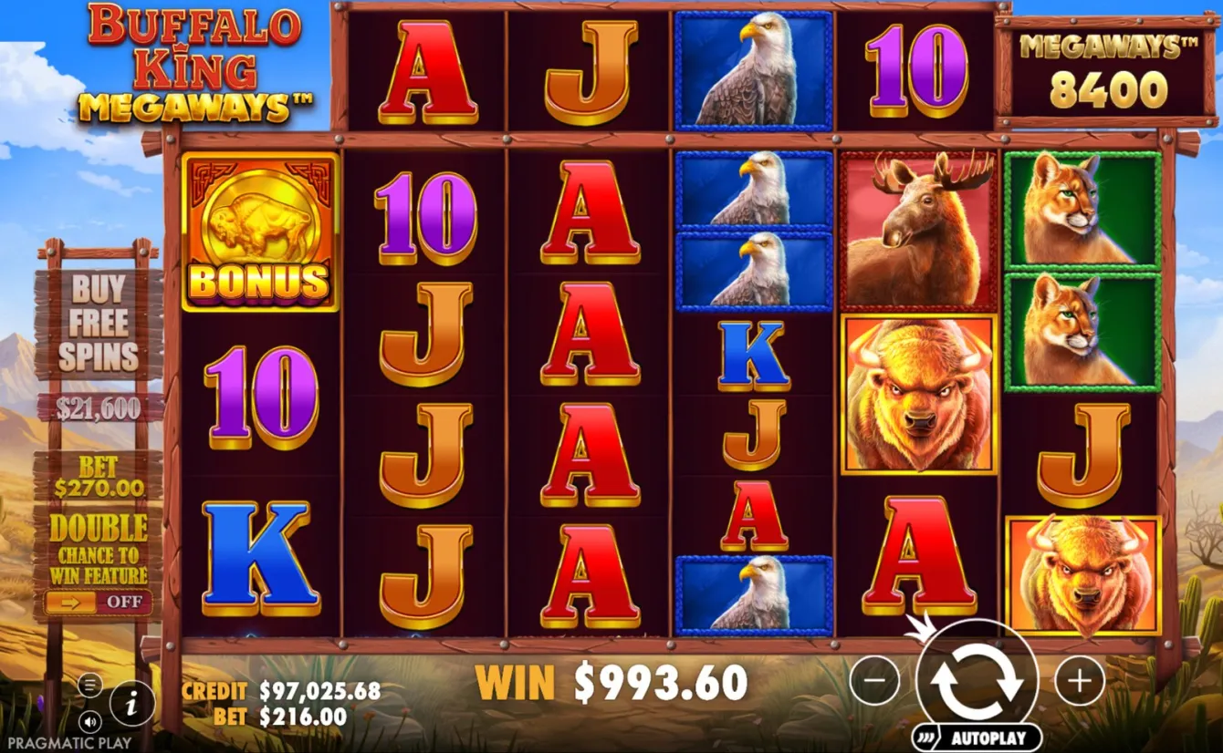 Buffalo King Megaways Slot