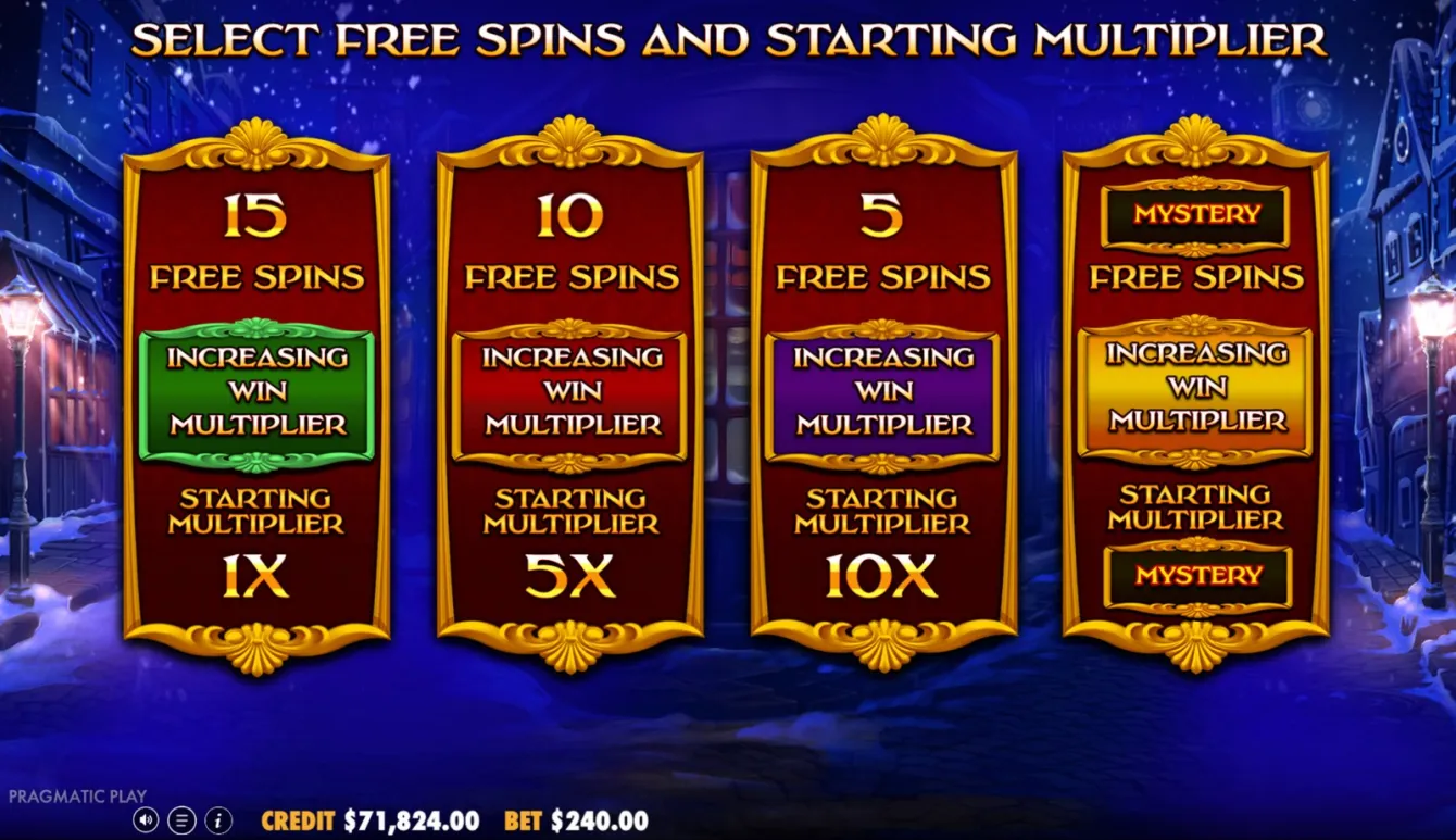 Christmas Carol Megaways Slot