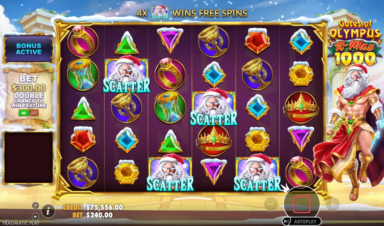 Gates of Olympus Xmas 1000 Slot