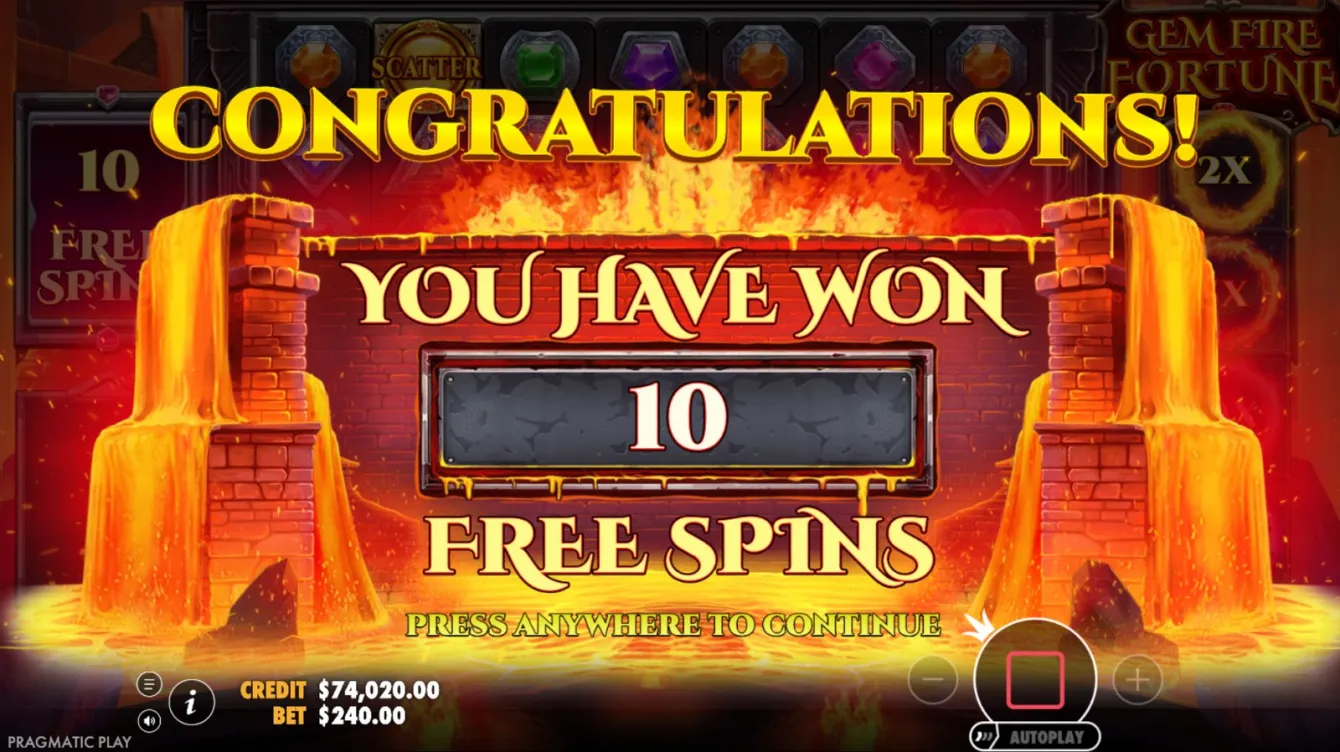 Gem Fire Fortune Slot