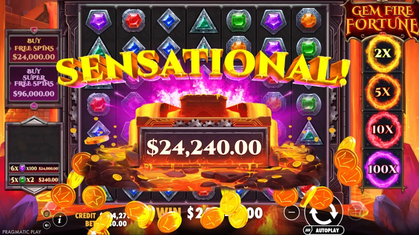 Gem Fire Fortune Slot