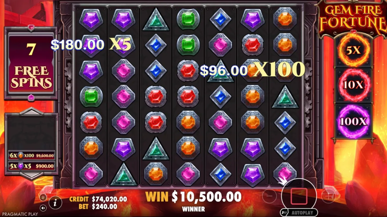 Gem Fire Fortune Slot