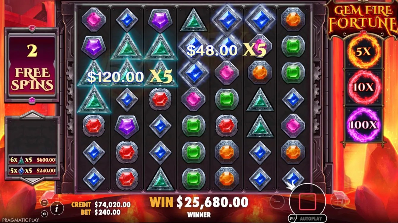 Gem Fire Fortune Slot