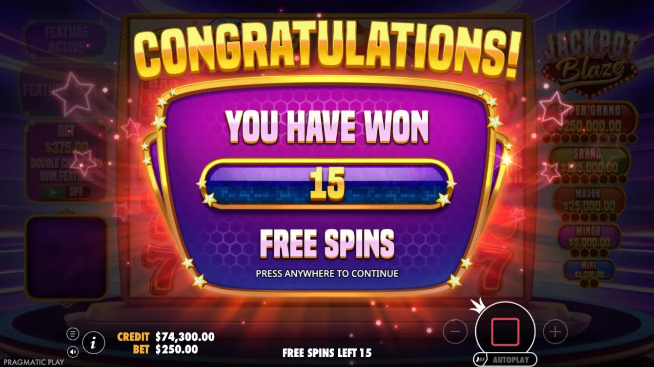 Jackpot Blaze Slot