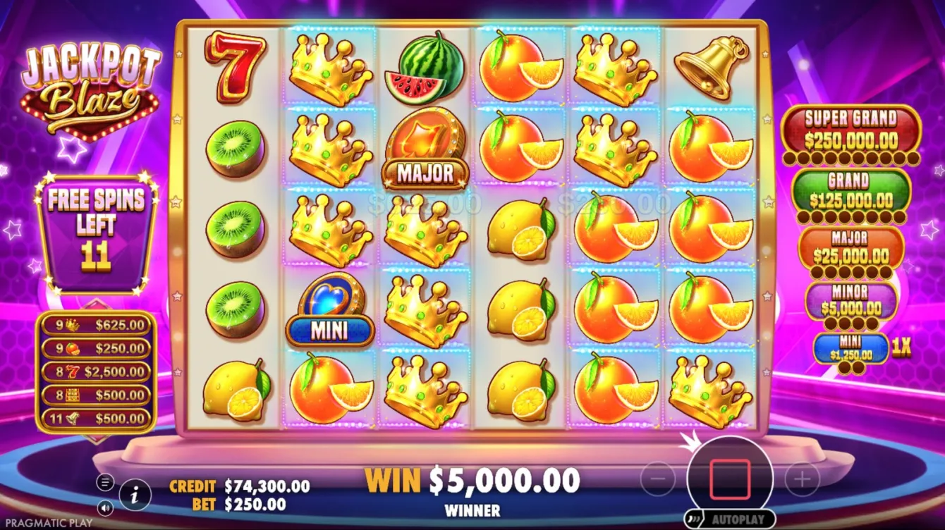 Jackpot Blaze Slot