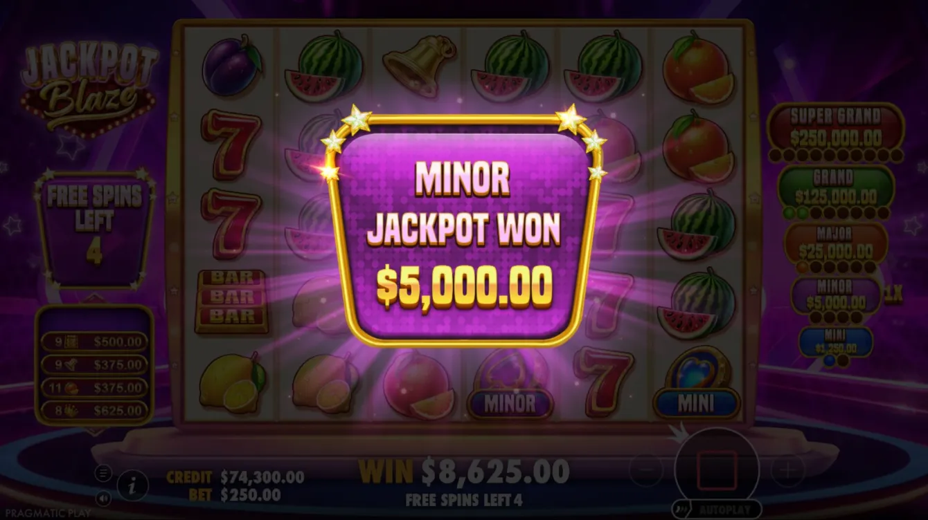 Jackpot Blaze Slot
