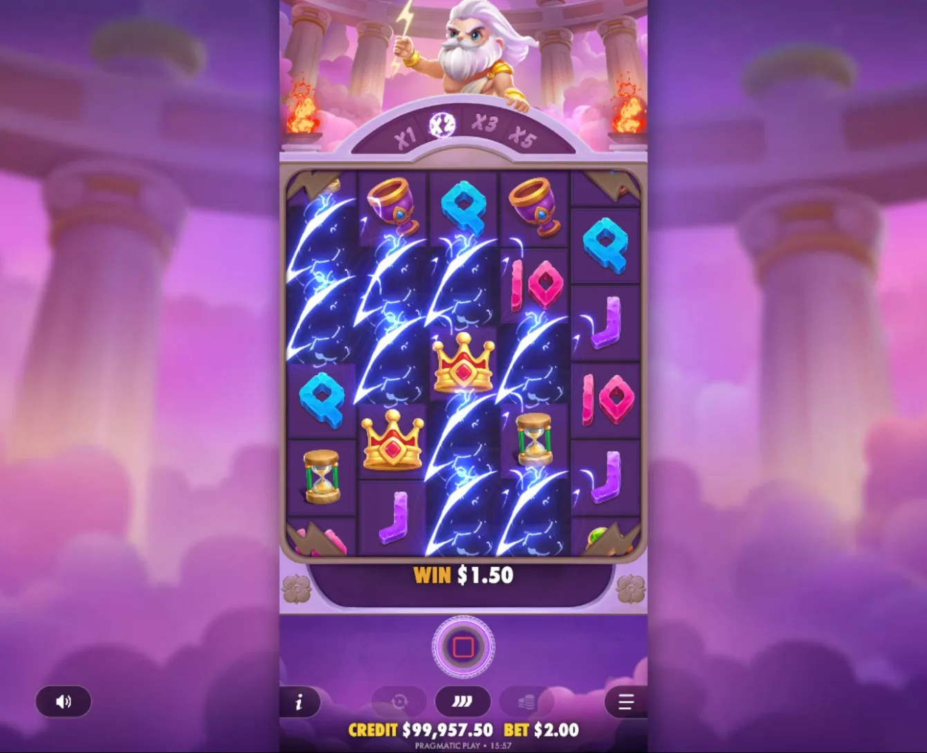 Olympus Wins Super Scatter Slot