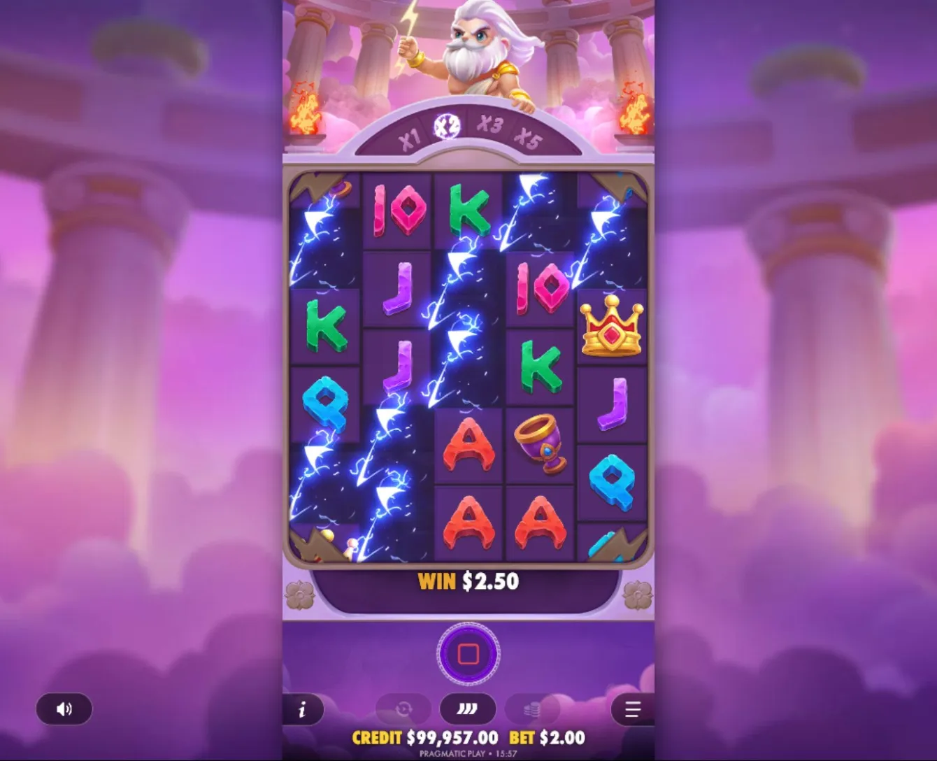 Olympus Wins Super Scatter Slot