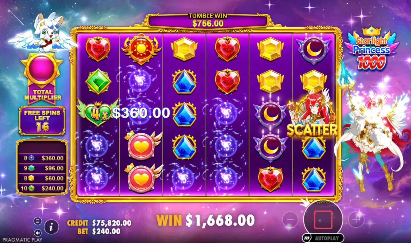 Starlight Princess 1000 Slot