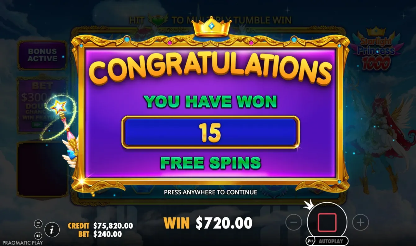 Starlight Princess 1000 Slot