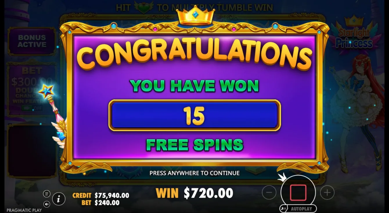 Starlight Princess Slot